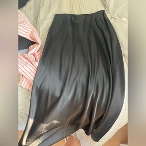 Rachel Zoe Charcoal Maxi Skirt